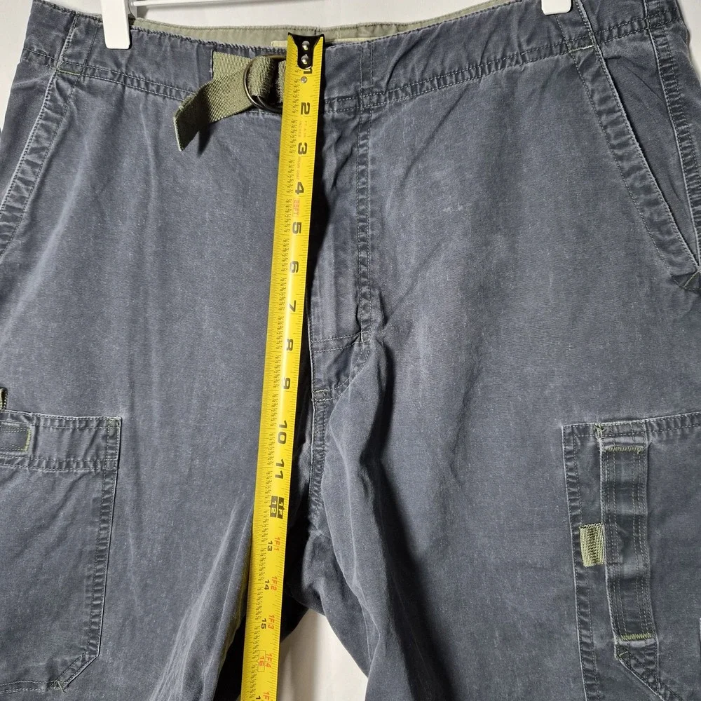 Vintage American Eagle Cargo Shorts Men's Size 33 Faded Navy Blue